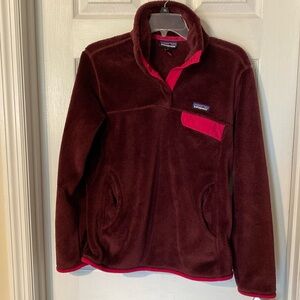 Patagonia Retool Snap T Fleece Jacket Pullover Top M